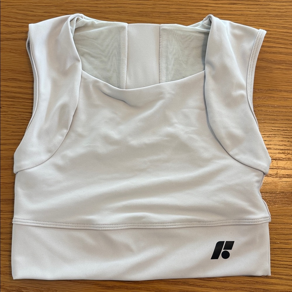 Forme Women's Corrective Posture Wire Free Power Bra Ecru Medium